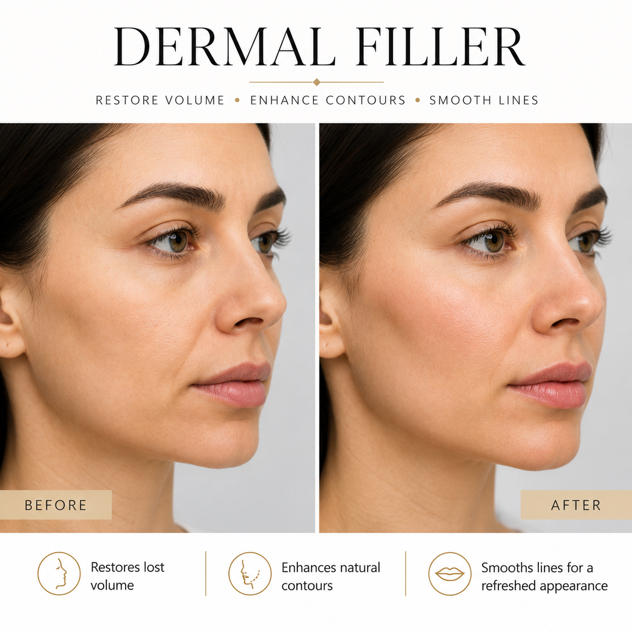 Dermal Filler Before and After